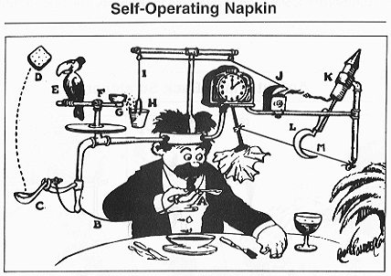 Self-Operating-Napkin