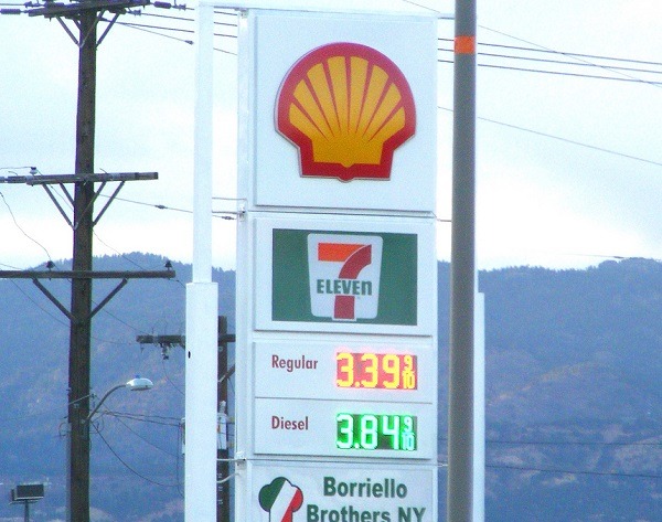 Shell-station