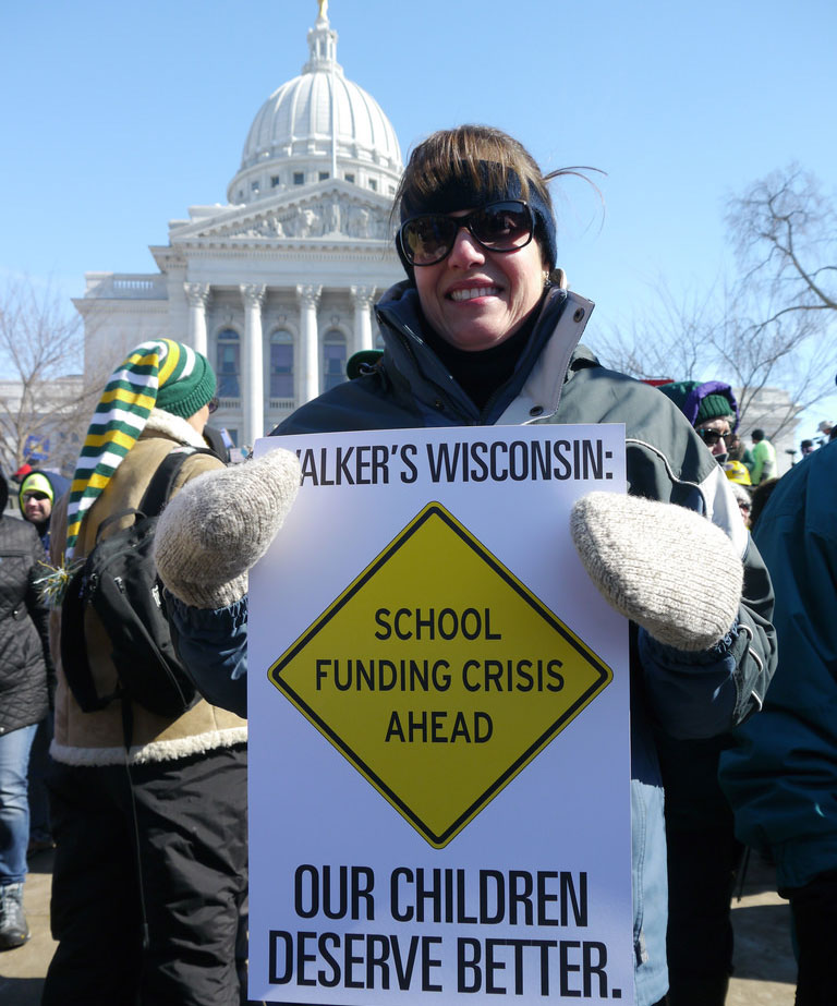 funding-schools-protestor