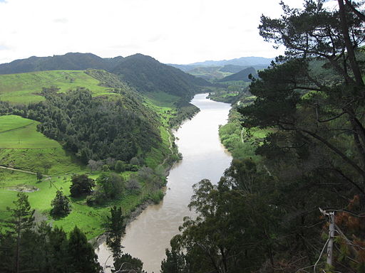 The Whanganui River in New Zealand