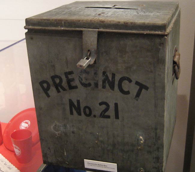 Prison Voting Box