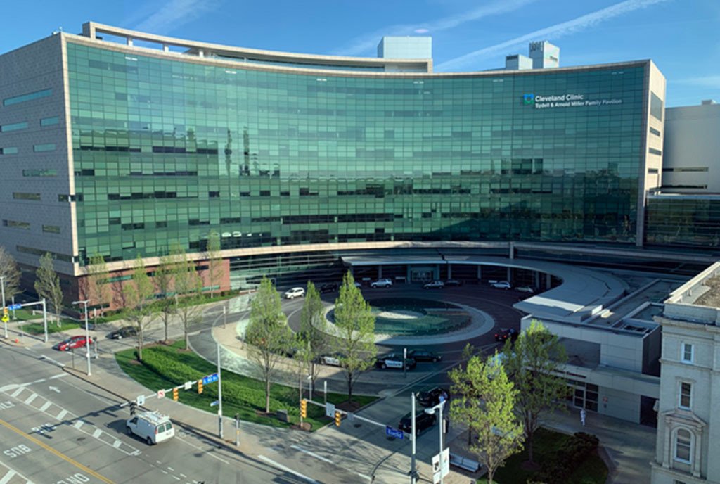 The Miller Family Pavilion of Cleveland Clinic, a large nonprofit hospital that has adopted anchor strategies which can produce positive outcomes for communities on a smaller scale.