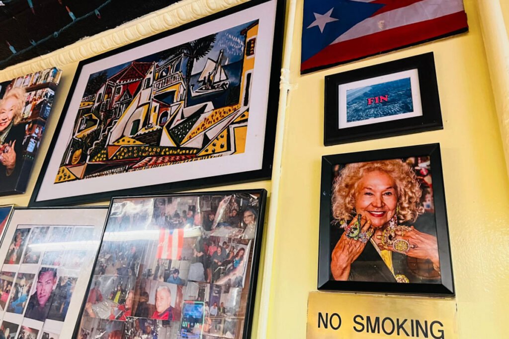 A photograph of the inside of Toñita’s, taken by google review user and local guide, yolanda morales.