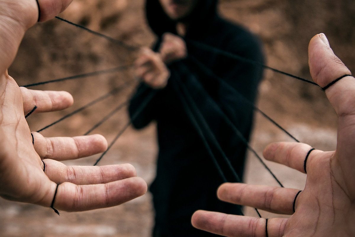 In 2013, I was working with local Detroit organizers to protect essential community services during the city’s bankruptcy. When we sat down with the organizers, one of my mentors asked them, “Who are the people that can pick up the phone, call the governor, and know that, nine times out of ten, he will do whatever they ask?” A man in the background controlling strings attached to a pair of hands in the foreground, symbolizing the puppet-like control that billionaires have over President Trump.