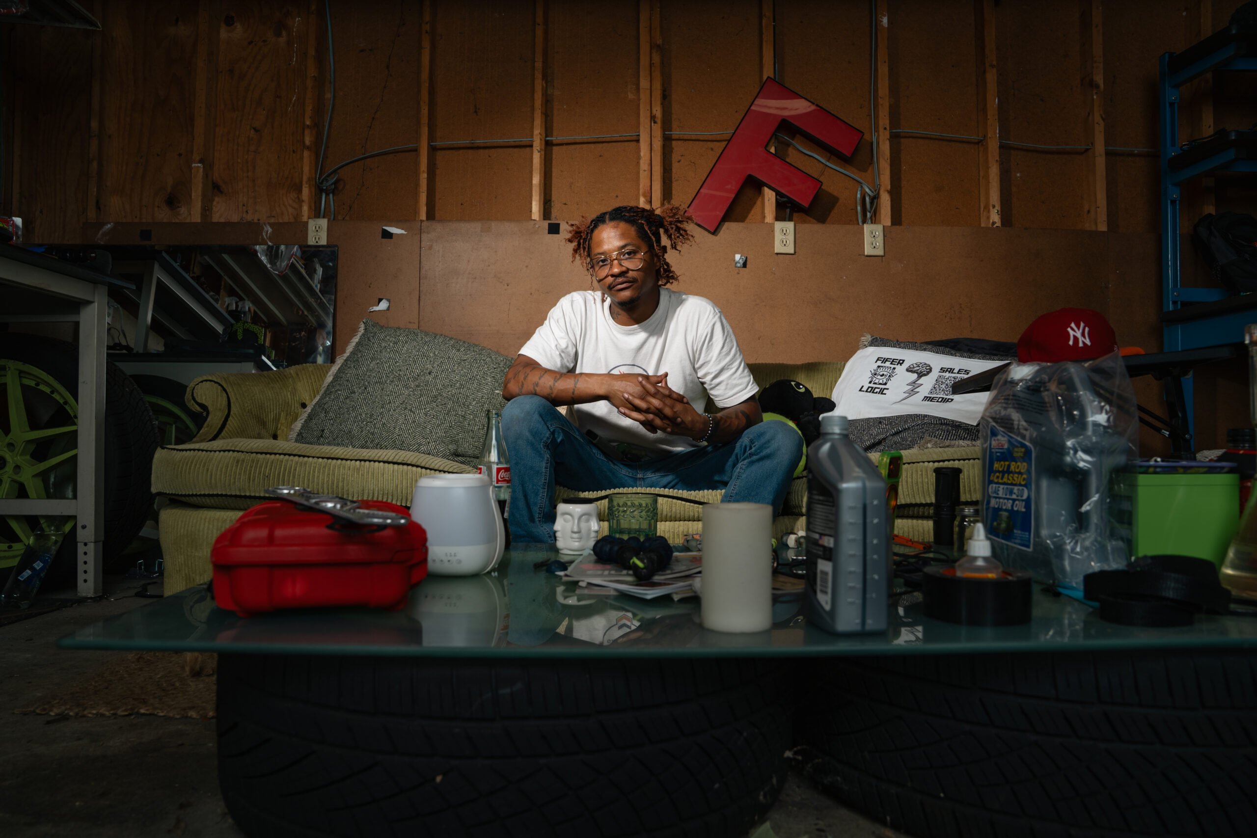“I think that those [data center] warehouses should be gardens—large multi-level bust open a roof. Maybe multi-level gardens so we can have clean food again. It's already in a food desert. And yeah, I don't think it's going to get better. I don't think 10 more data centers is going to make it any better. I think it's going to be much worse. And so we'll be trying to replace our food. The trucking system goes down. We're all starving in a week. So I think that there'll be a transition to more holistic or more local means to feed ourselves and shelter ourselves but really back to the basics after they leave to Mars.”SCOTT FIFER, FREELANCE ARTIST