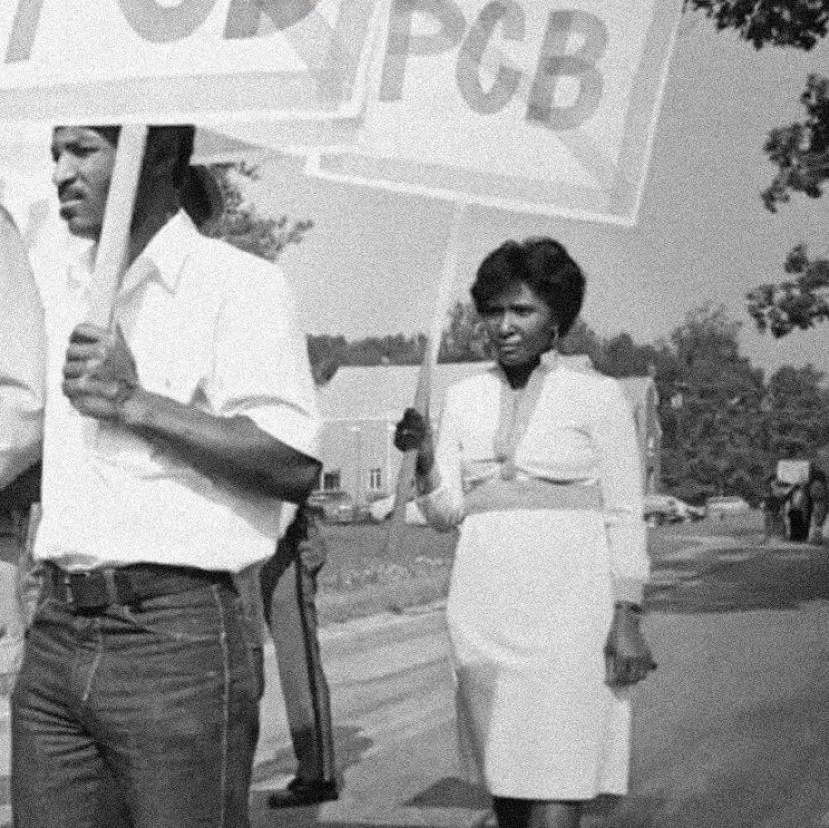 Dollie Burwell in Warren County, NC, 1982.