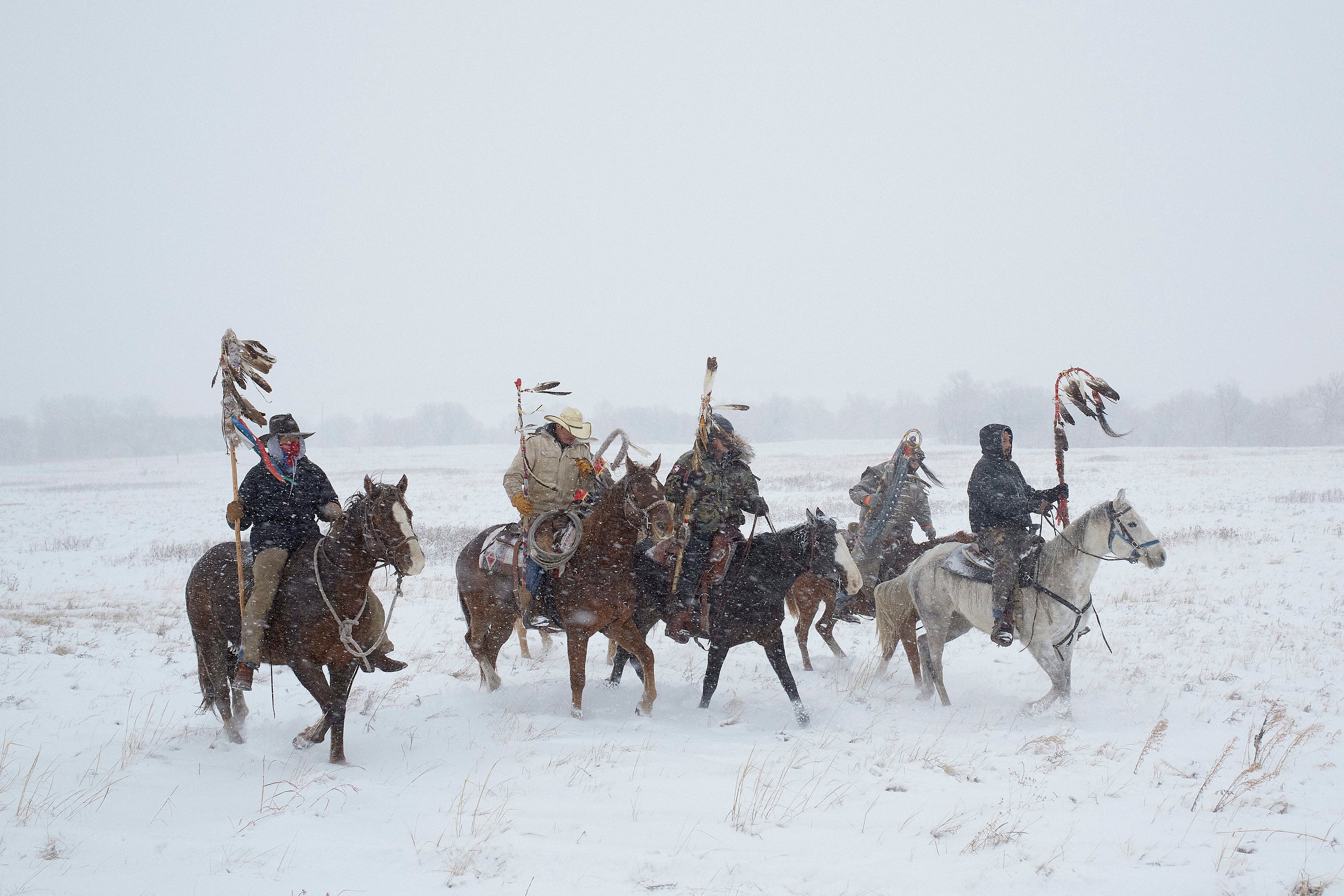 Cavaliers Lakotas, Pine Ridge Indian Reservation, South Dakota, USA 2019. Photography by Zen Lefort / MYOP.