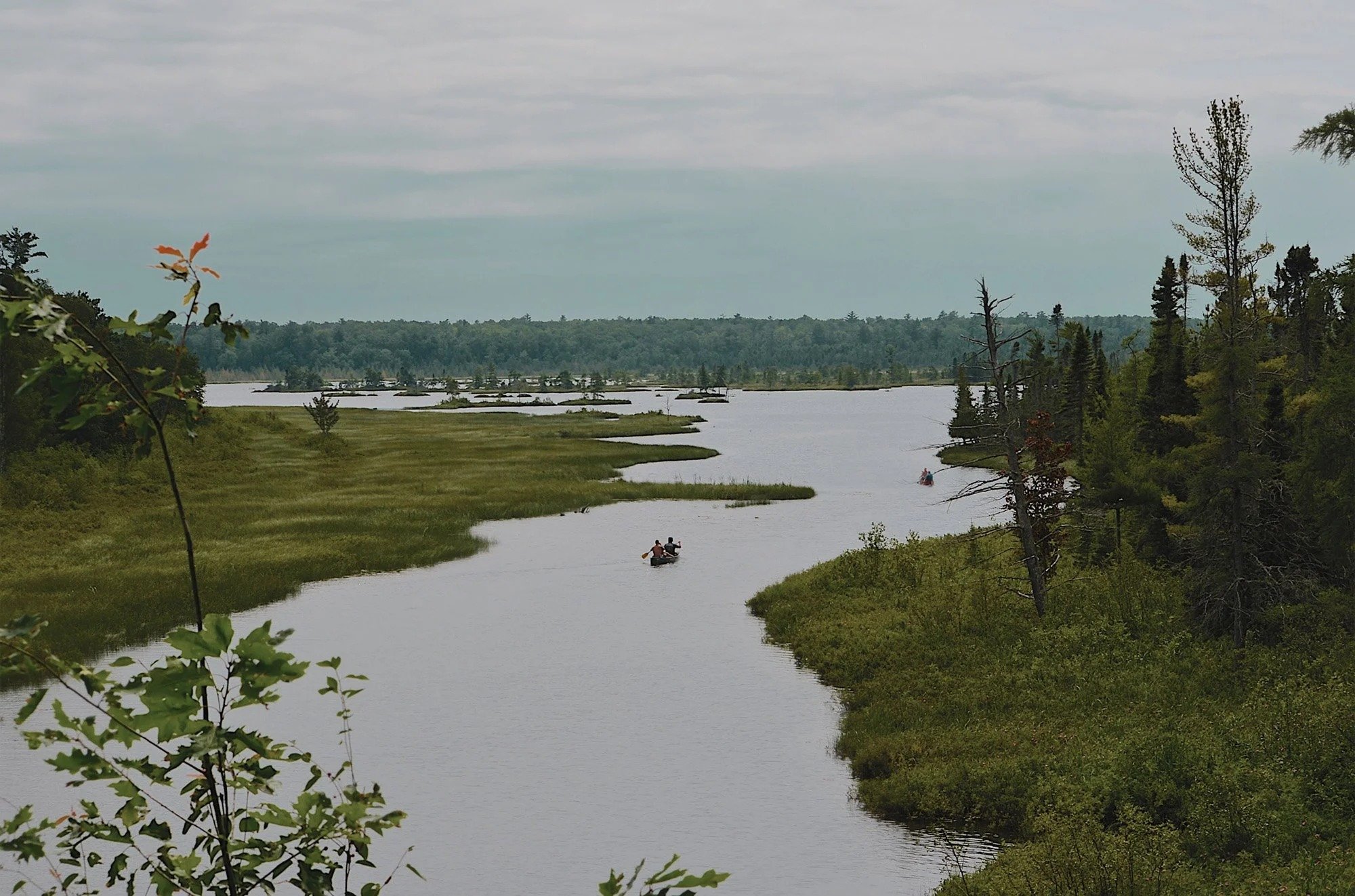 Mooningwanekaaning, Madeline Island, is the home and spiritual center of the Anishinaabe people whose territory spans the entire transnational Great Lakes region. The Island was the final stopping place on a prophecy-led migration that took generations to complete from the East Coast. Photography by the Flicker House.