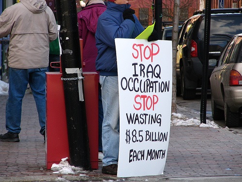 Anti-war sign